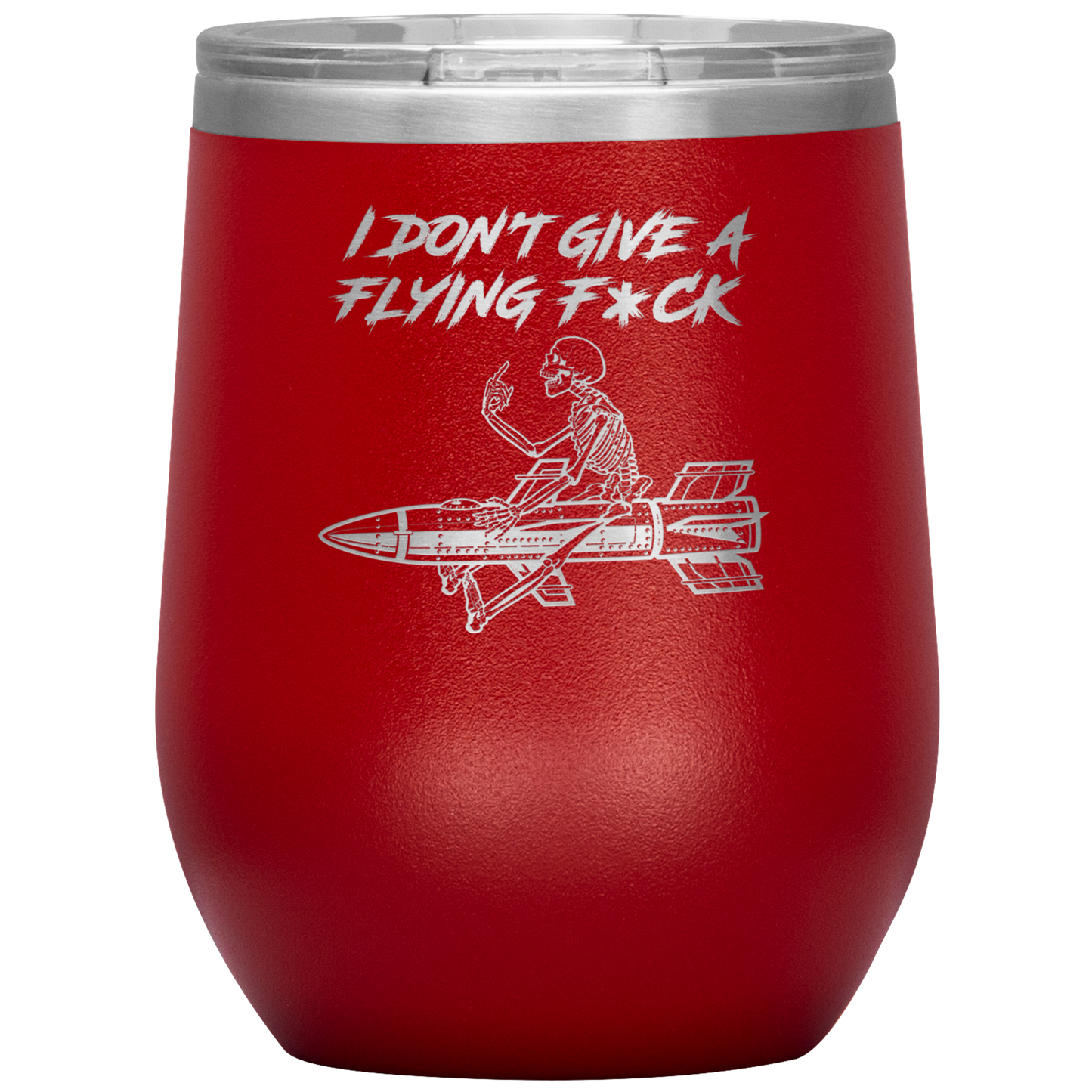 FLYING F*CK WINE TUMBLER