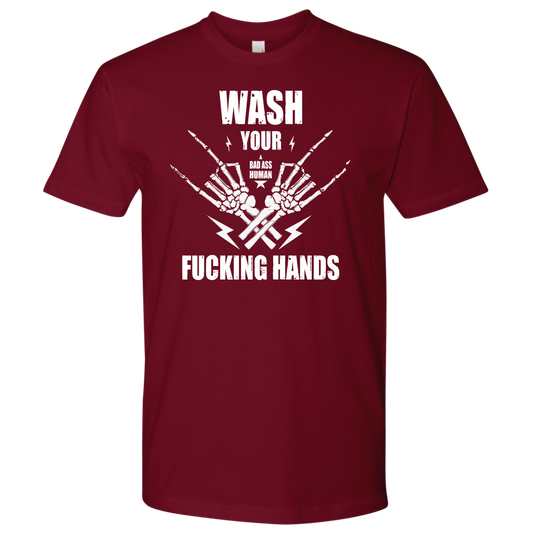 WASH YOUR ROCK HANDS TSHIRT