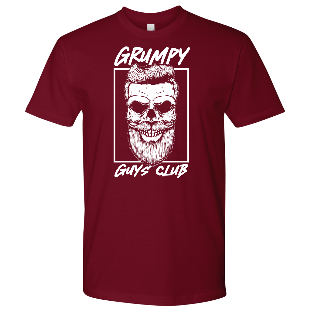 GRUMPY GUYS CLUB SKULL TSHIRT