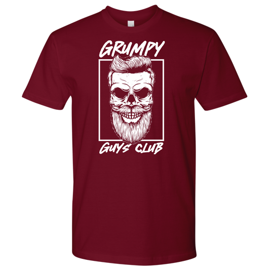 GRUMPY GUYS CLUB SKULL TSHIRT