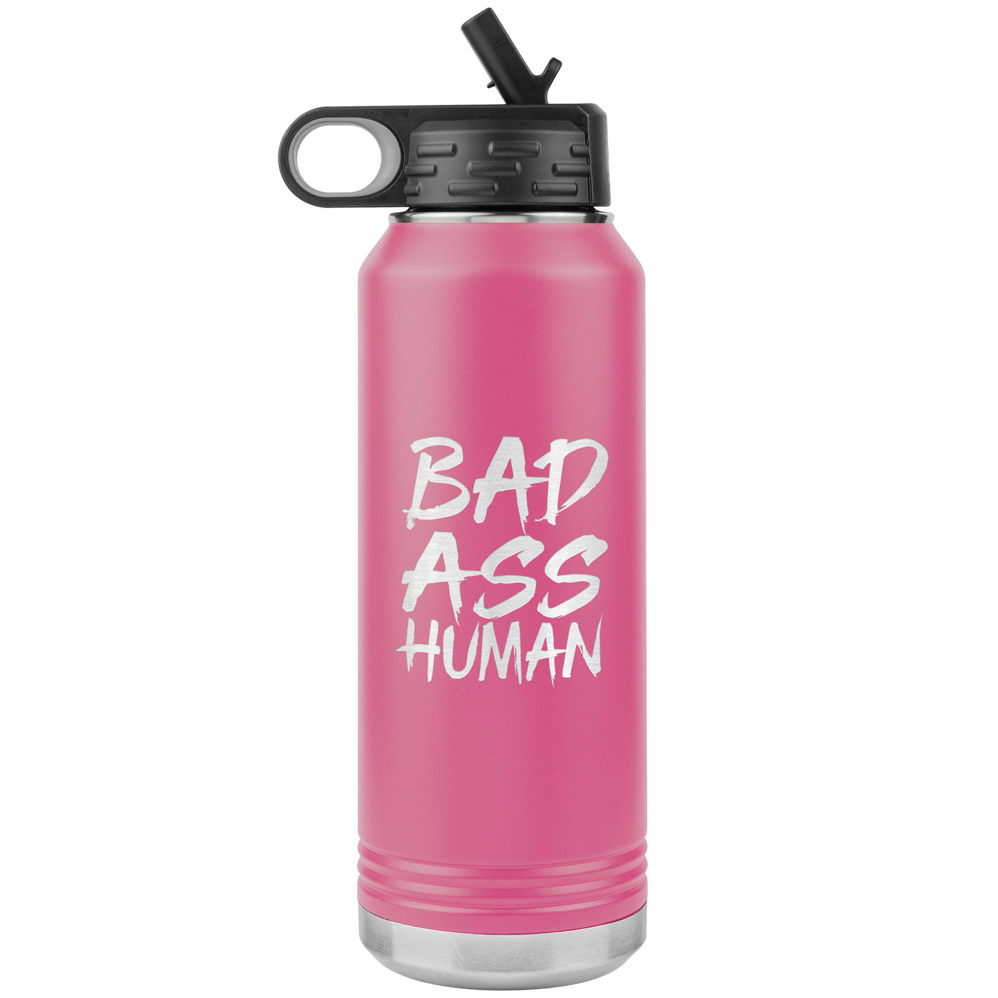 BAD ASS HUMAN 32 OZ WATER BOTTLE