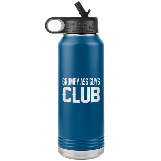 GRUMPY ASS GUYS CLUB 32 OZ WATER BOTTLE
