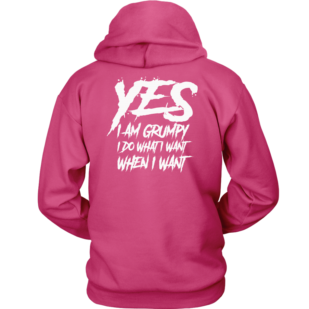 YES I AM GRUMPY HOODIE
