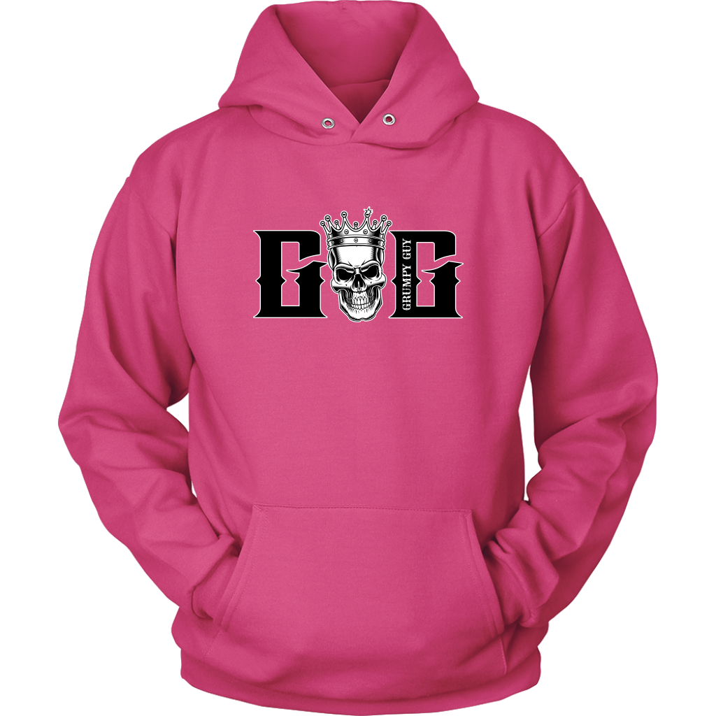 GRUMPY SKULL HOODIE