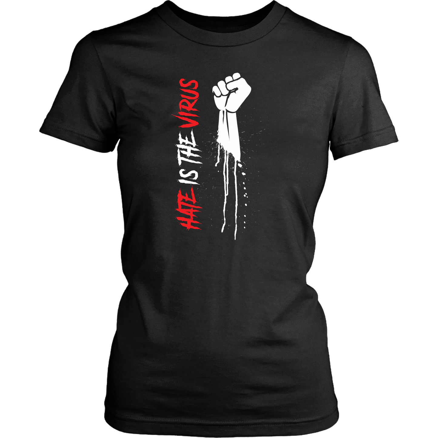 HATE IS THE VIRUS DRIP COMBO TSHIRTS