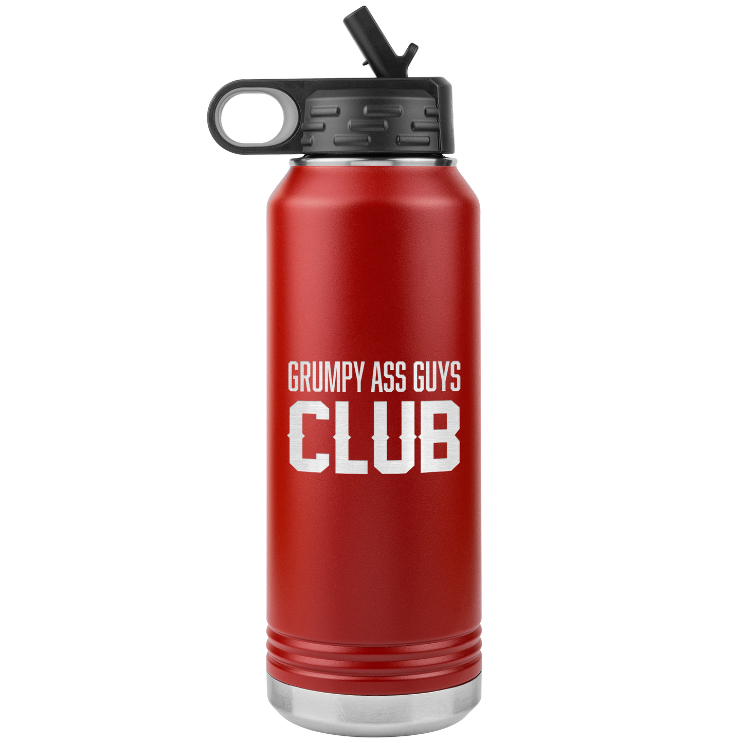 GRUMPY ASS GUYS CLUB 32 OZ WATER BOTTLE