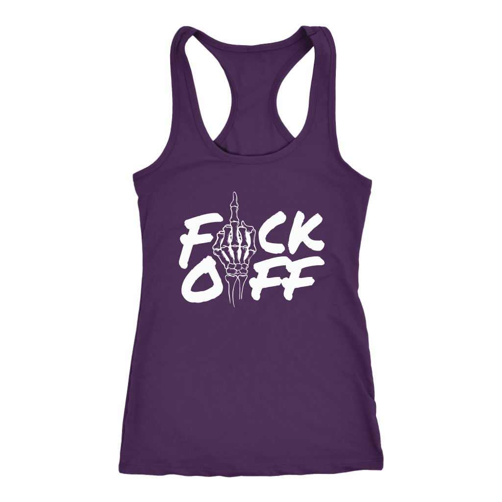 F*CK OFF RACERBACK TANK