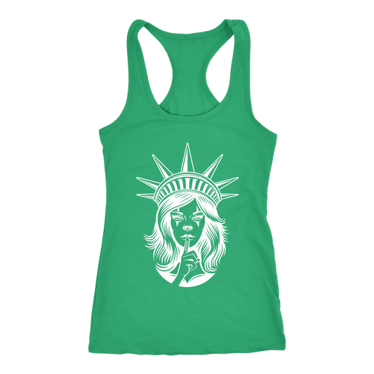 LISTEN TO THE QUEEN RACERBACK TANK