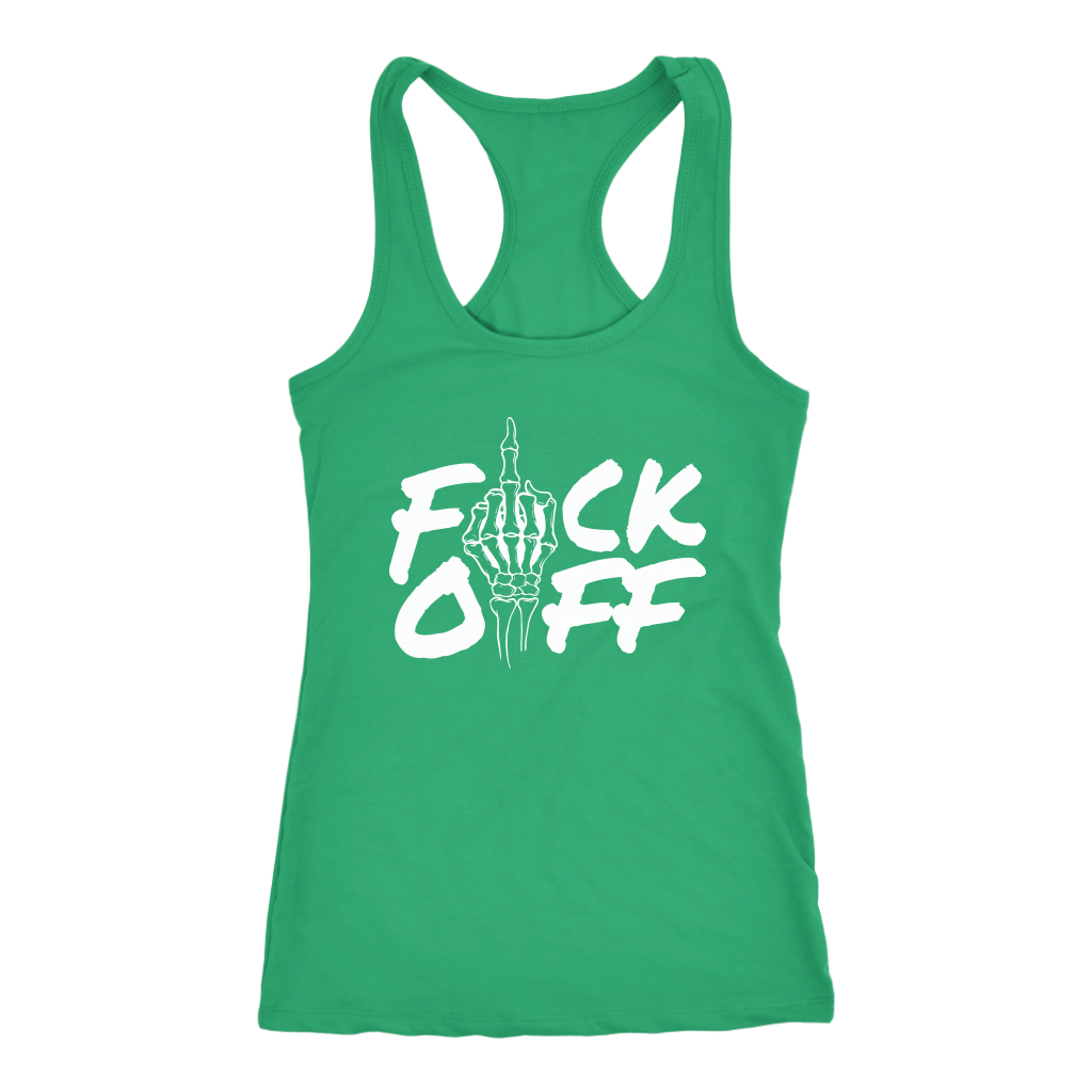 F*CK OFF RACERBACK TANK