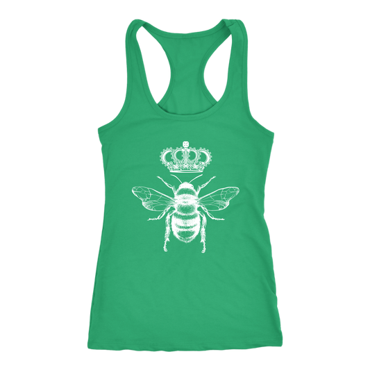 QB CLASSY QUEEN BEE LIMITED EDITION RACERBACK TANK