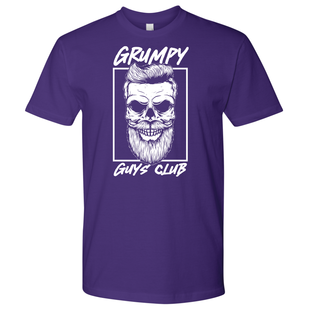 GRUMPY GUYS CLUB SKULL TSHIRT