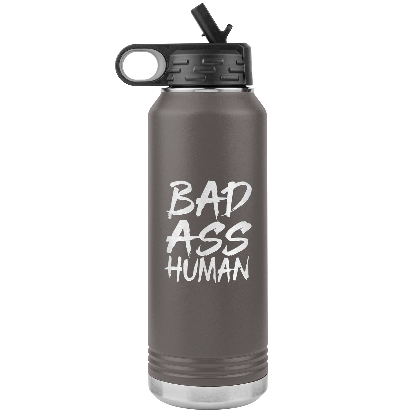 BAD ASS HUMAN 32 OZ WATER BOTTLE