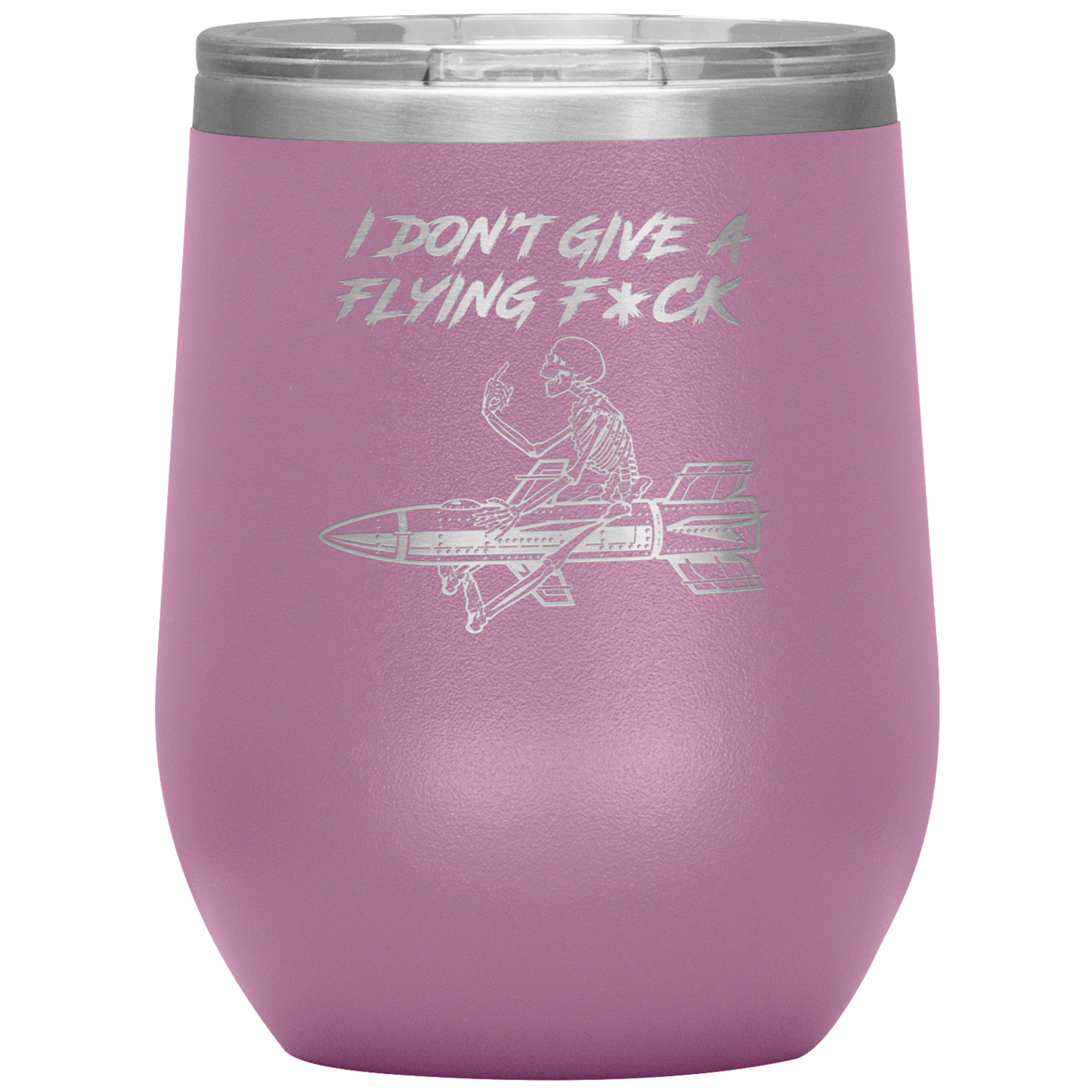 FLYING F*CK WINE TUMBLER