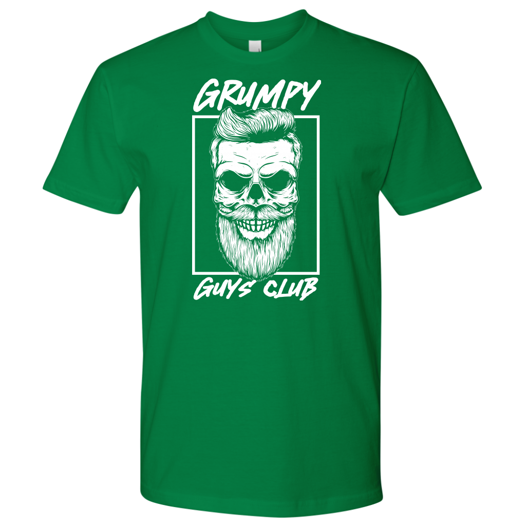 GRUMPY GUYS CLUB SKULL TSHIRT
