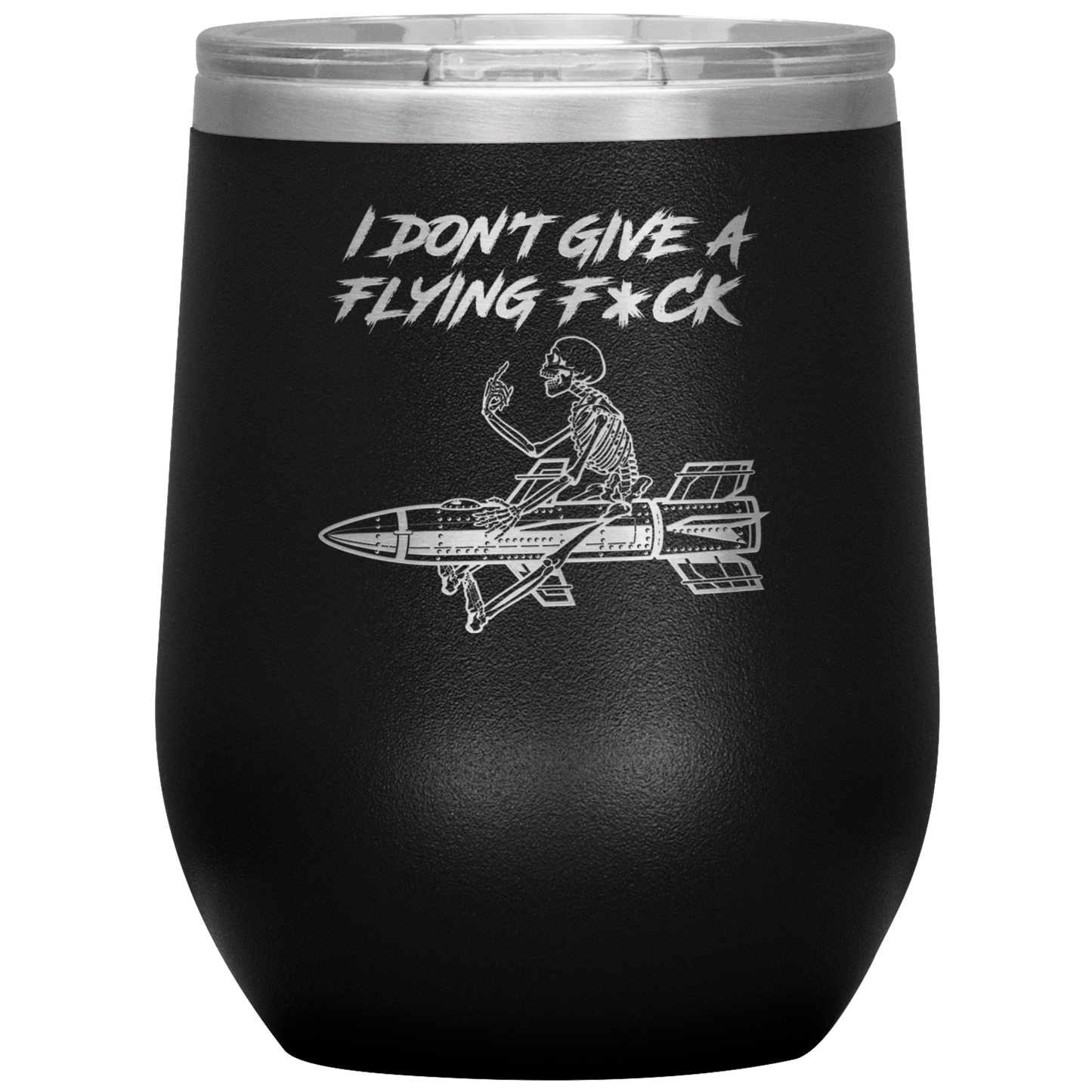 FLYING F*CK WINE TUMBLER
