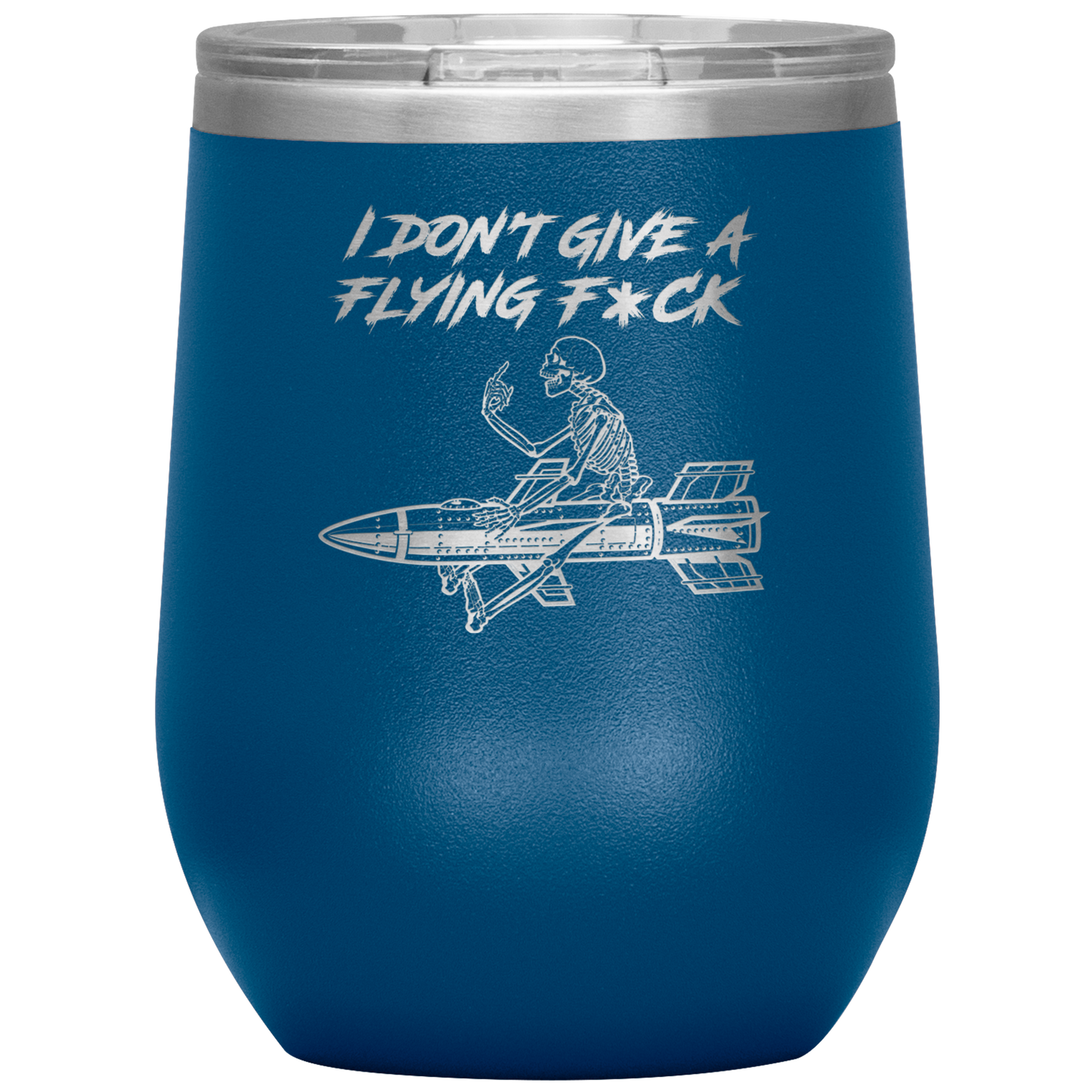 FLYING F*CK WINE TUMBLER