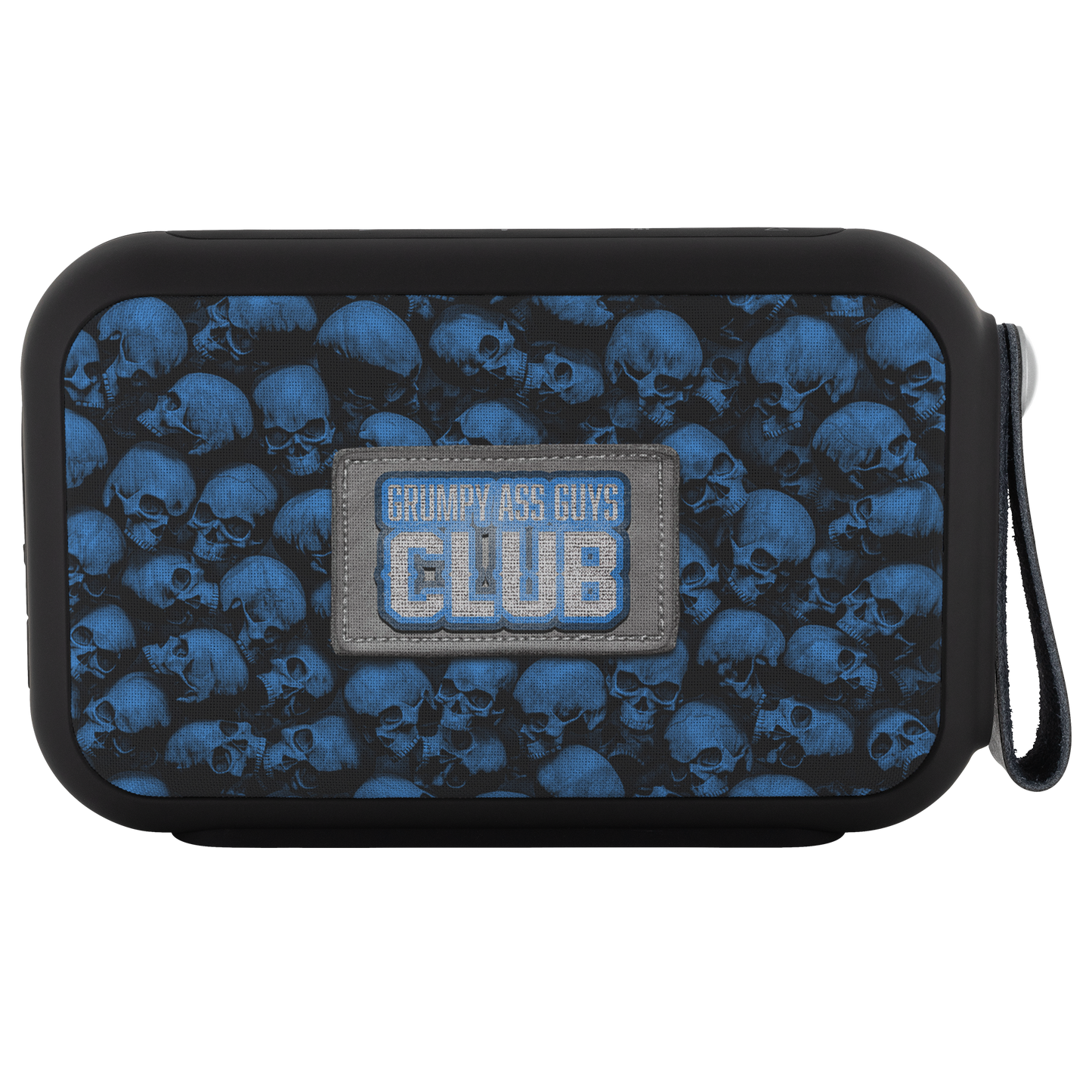 GRUMPY ASS GUYS CLUB BLUE SKULL Bluetooth Wireless Speaker