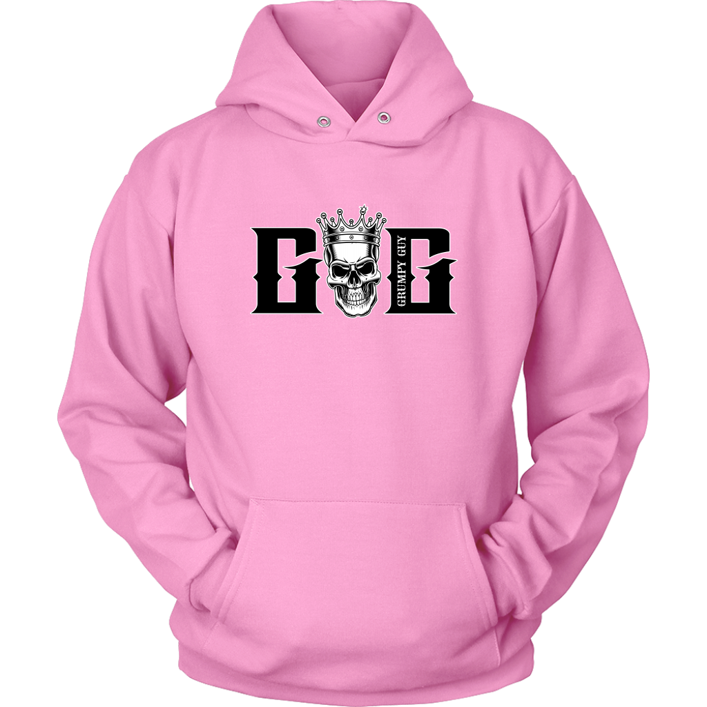 GRUMPY SKULL HOODIE