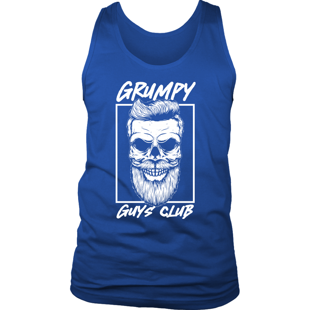 GRUMPY GUYS CLUB SKULL TANK