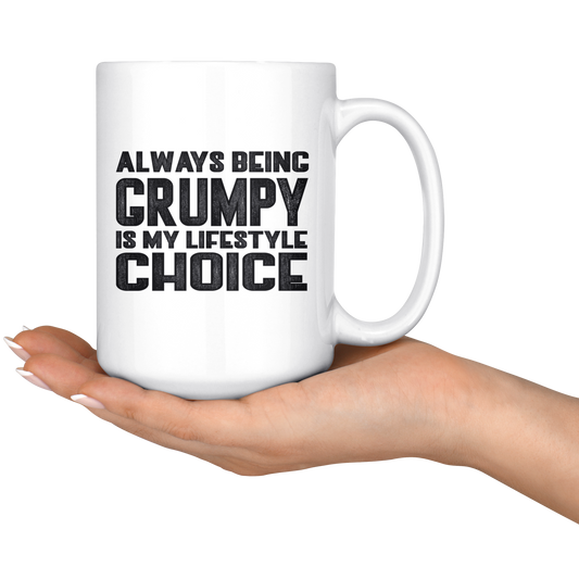 GRUMPY LIFESTYLE MUG