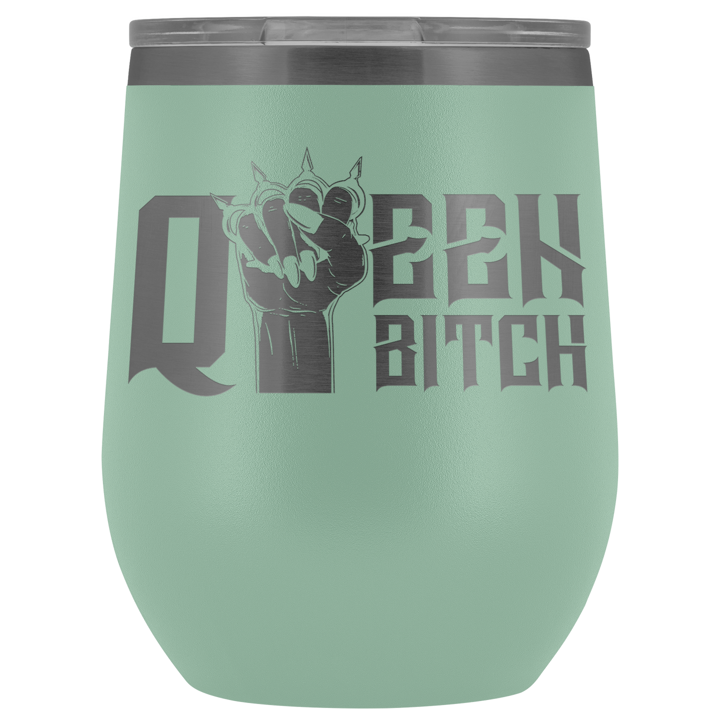 QUEEN BITCH WINE TUMBLER