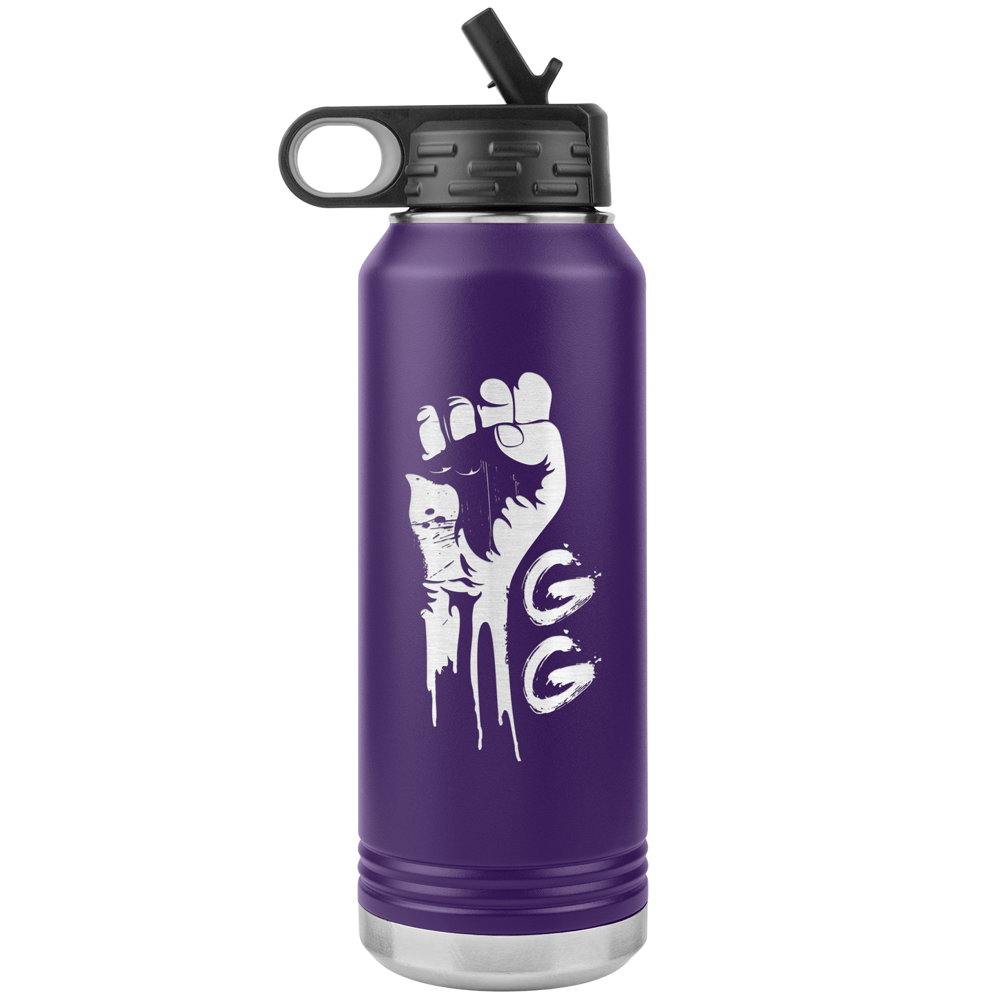 GRUMPY GUY FIST 32 OZ WATER BOTTLE