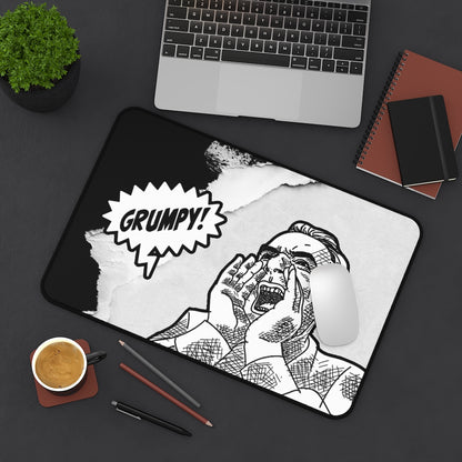 GRUMPY SCREAM Desk Mat
