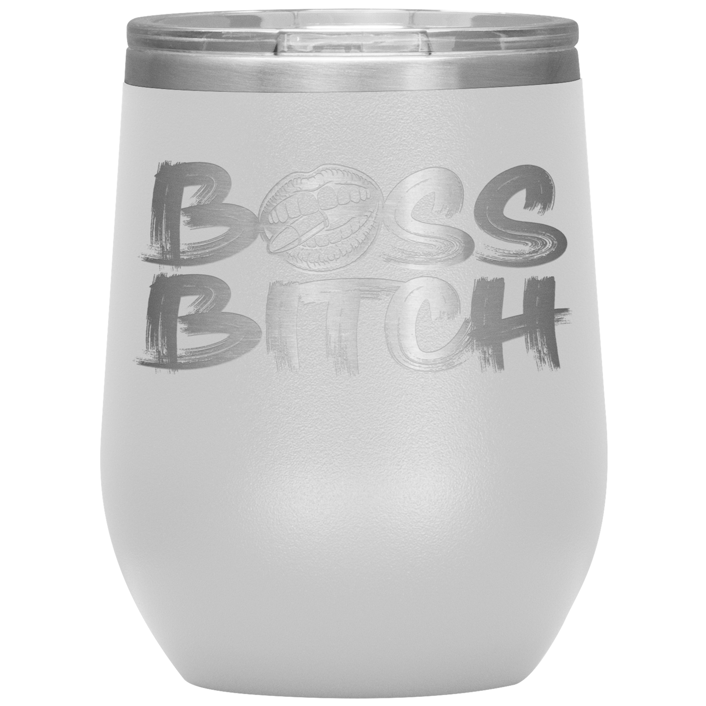 BOSS BITCH WINE TUMBLER