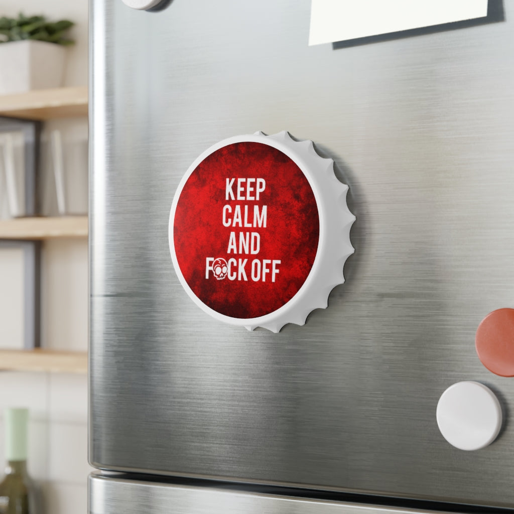 KEEP CALM AND F*CK OFF Bottle Opener