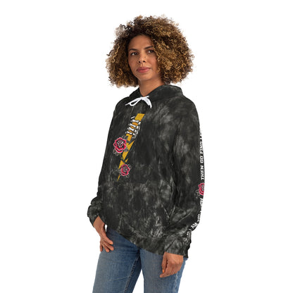 TOO MUCH FIND LESS TIE DYE HOODIE