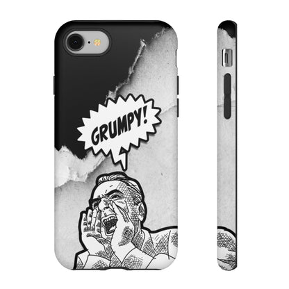 GRUMPY SCREAM Tough Phone Case