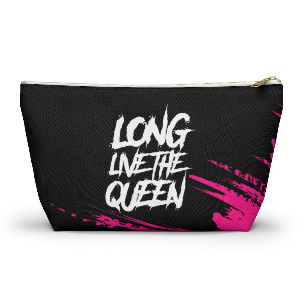 LONG LIVE THE QUEEN Accessory Pouch w T-bottom