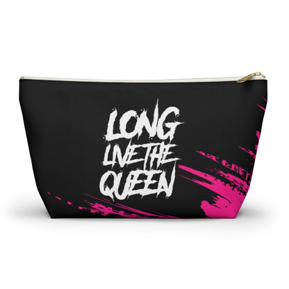 LONG LIVE THE QUEEN Accessory Pouch w T-bottom