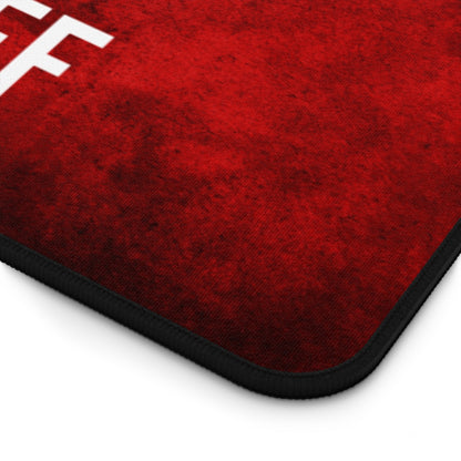KEEP CALM AND F*CK OFF Desk Mat