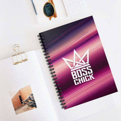 BOSS CHICK Spiral Notebook - Ruled Line