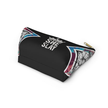 SHE SLAY Accessory Pouch w T-bottom