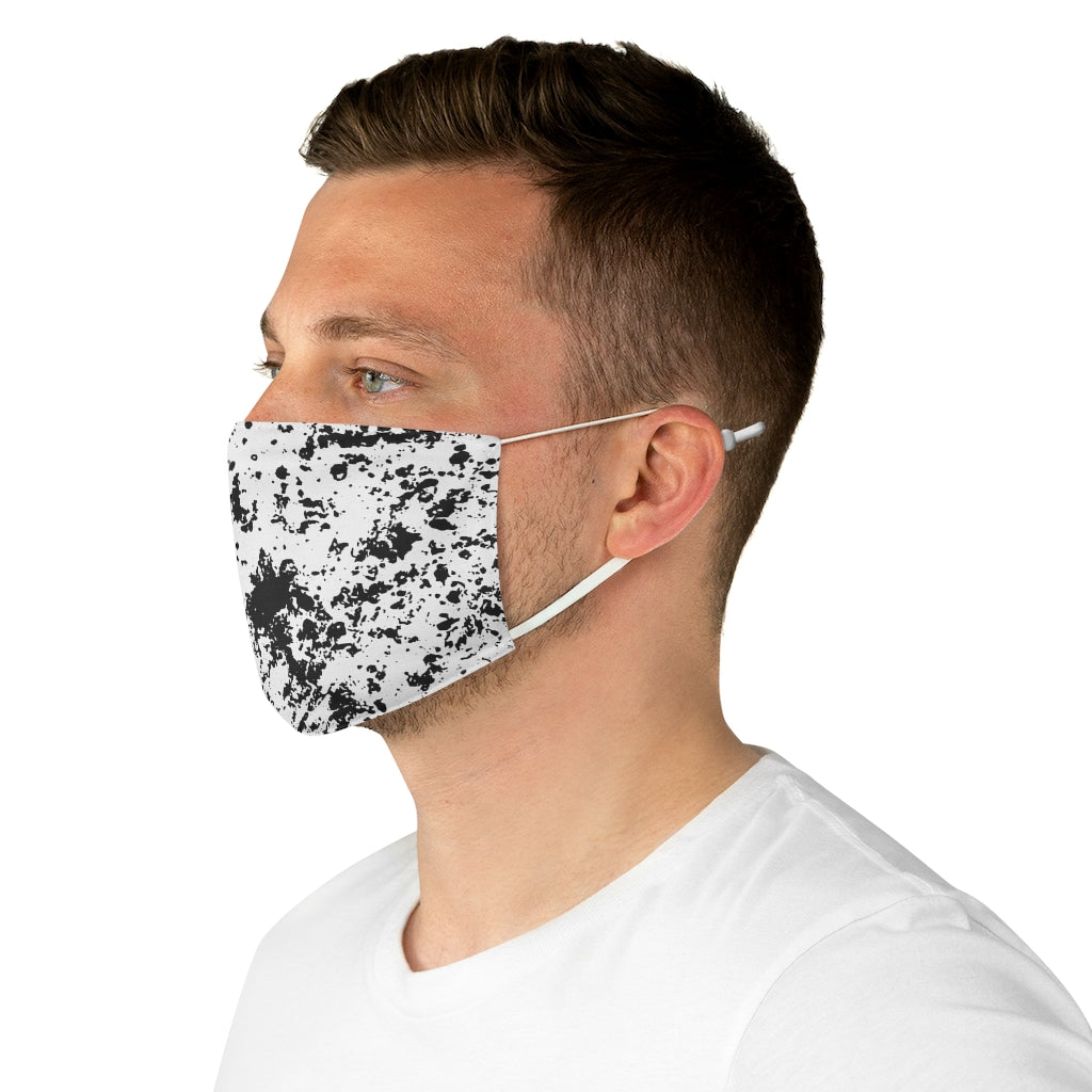 HATE IS THE VIRUS SPLATTER Fabric Face Mask