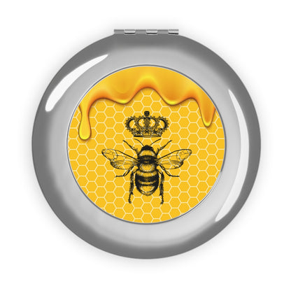 QB CLASSY QUEEN BEE Compact Travel Mirror