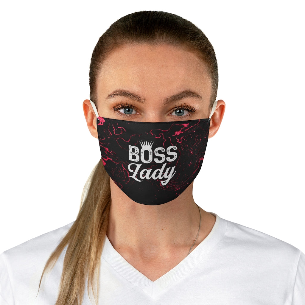 BOSS LADY Fabric Face Mask
