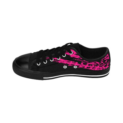 LONG LIVE THE QUEEN BLACK SOLE Women's Low Tops