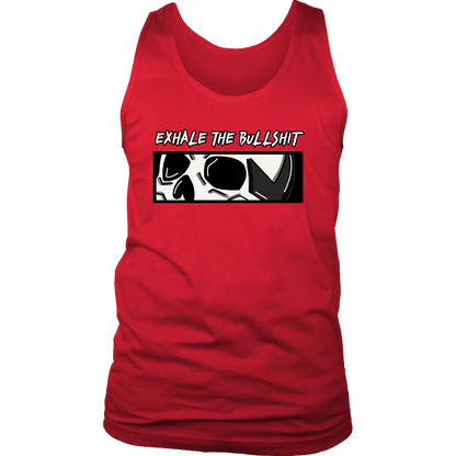 EXHALE THE BULLSHIT MENS TANK