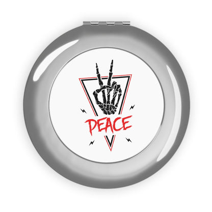 PEACE OUT Compact Travel Mirror