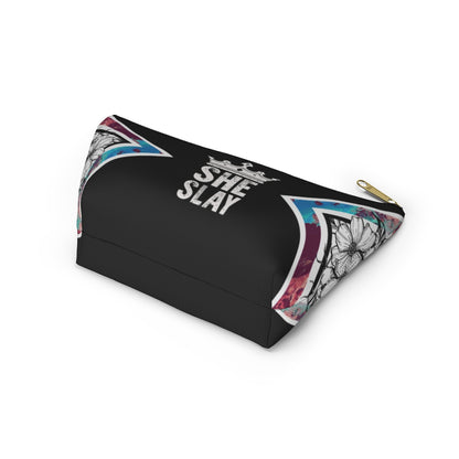 SHE SLAY Accessory Pouch w T-bottom