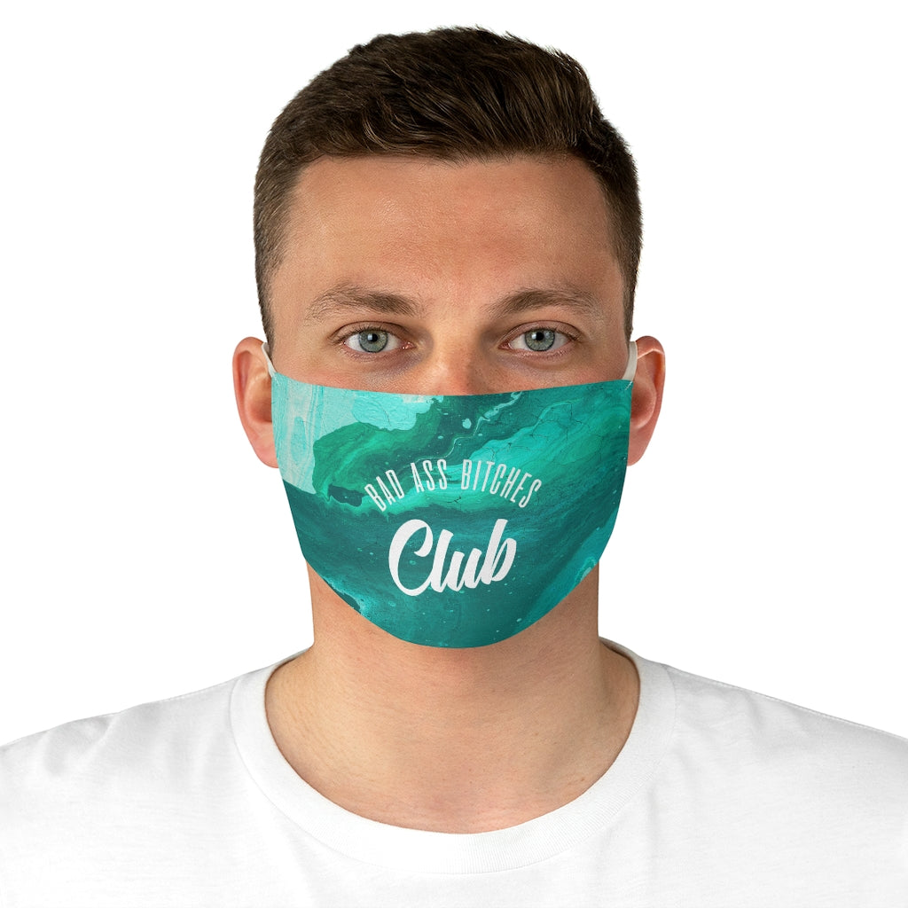BAD ASS BITCHES CLUB Fabric Face Mask