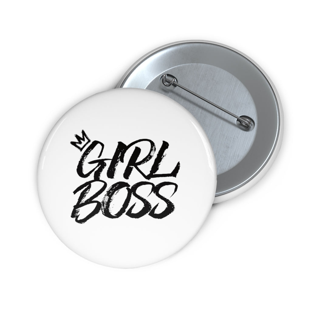 GIRL BOSS Pin Buttons