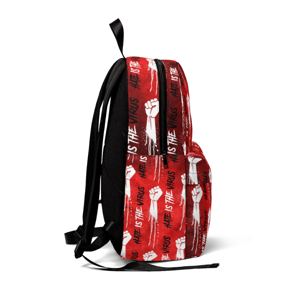 HATE IS THE VIRUS Classic Backpack