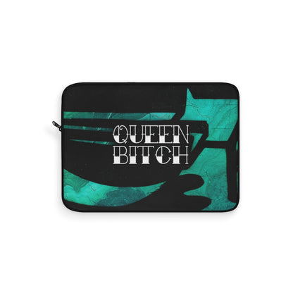 QUEEN BITCH TITLE GRAFFITI Laptop Sleeve