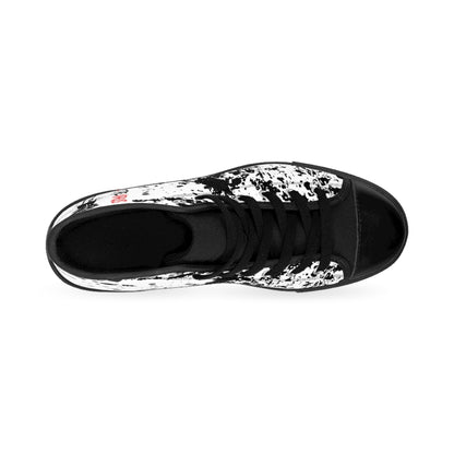 HATE IS THE VIRUS Men's High Top Sneakers