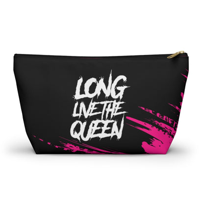 LONG LIVE THE QUEEN Accessory Pouch w T-bottom