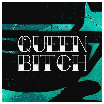 QUEEN BITCH TATTOO GALLERY CANVAS WALL ART